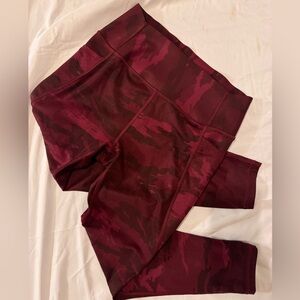 Pink/Purple Camo Gap Fit Leggings